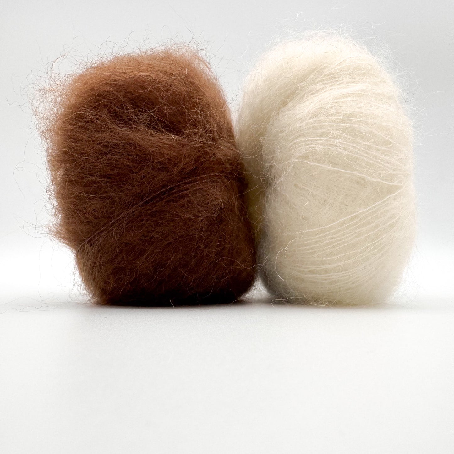 Mohair Sport yarn in the colour Nutbrown – superkid mohair and silk from A Knitters World