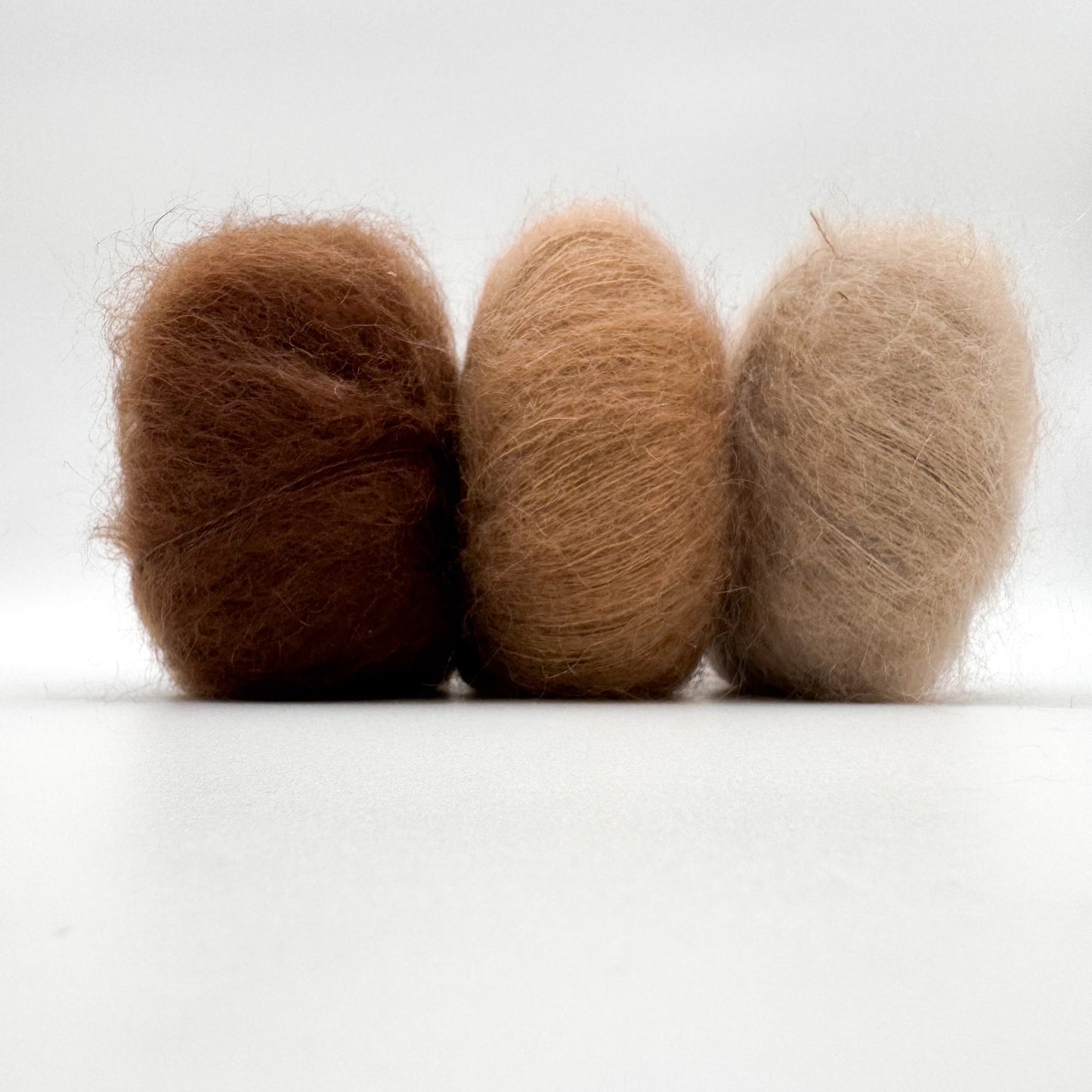 Mohair Sport yarn in the colour Nutbrown – superkid mohair and silk from A Knitters World