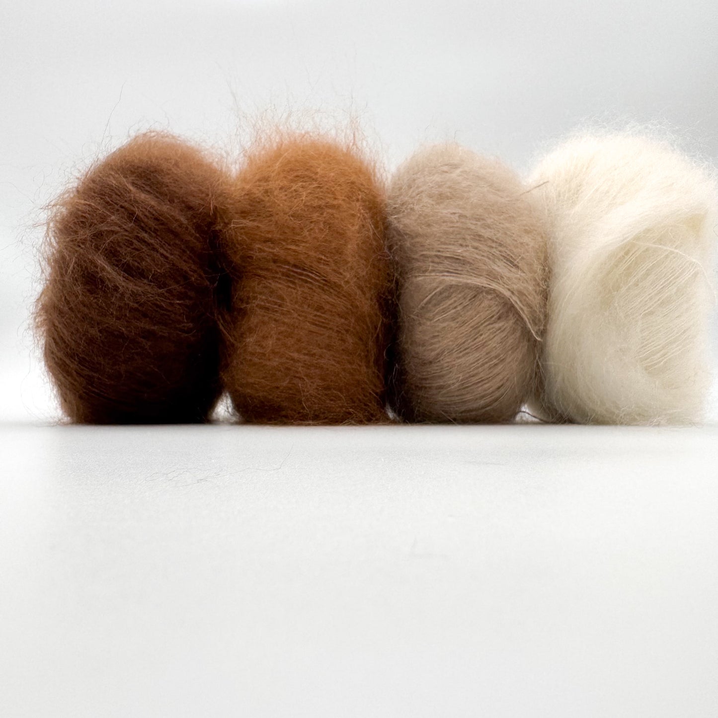 Mohair Sport yarn in the colour Caramel – superkid mohair and silk from A Knitters World
