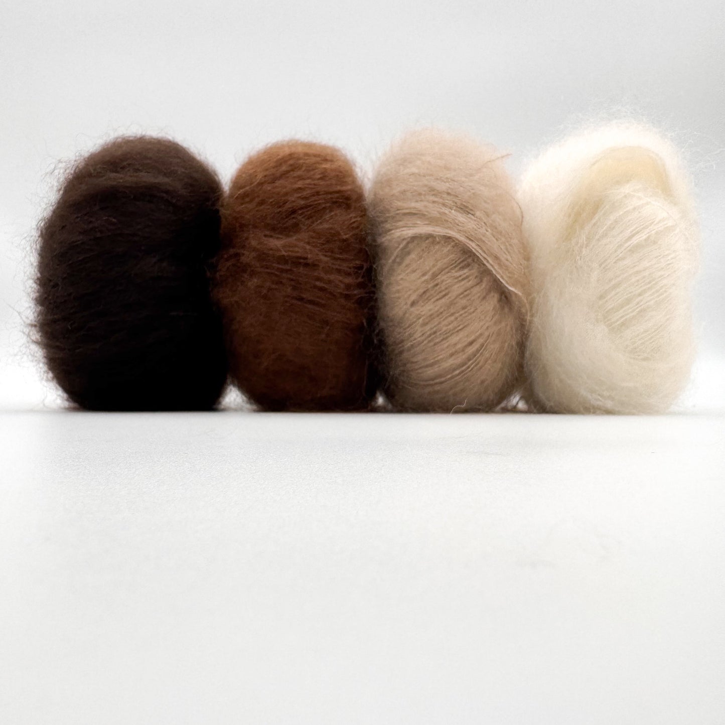 Mohair Sport yarn in the colour Nutbrown – superkid mohair and silk from A Knitters World