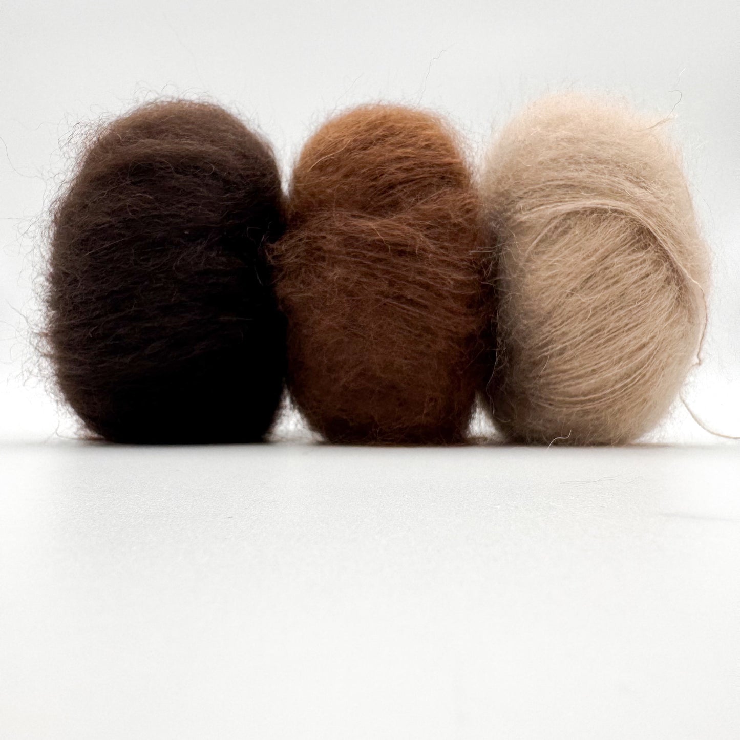 Mohair Sport yarn in the colour Nutbrown – superkid mohair and silk from A Knitters World