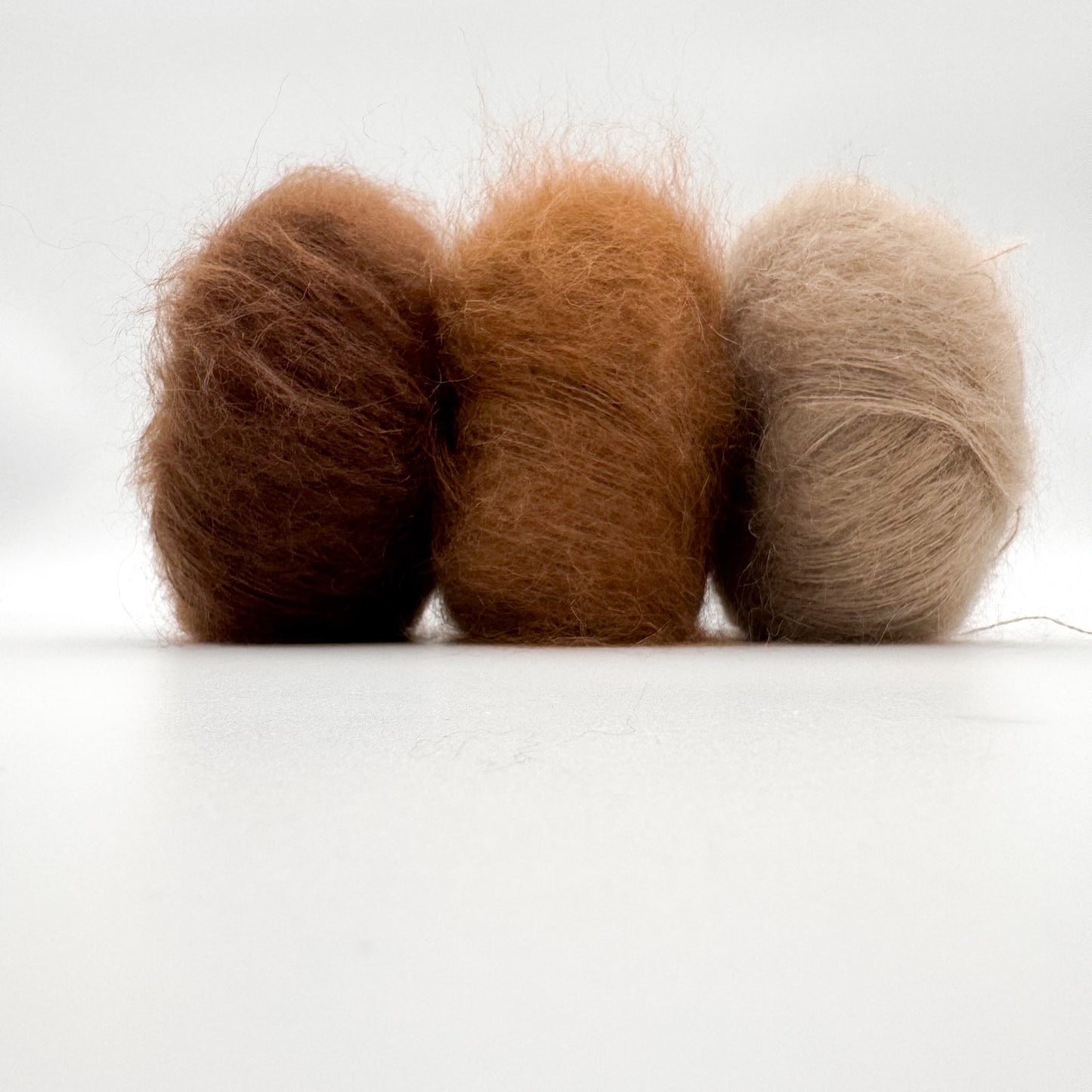 Mohair Sport yarn in the colour Caramel – superkid mohair and silk from A Knitters World