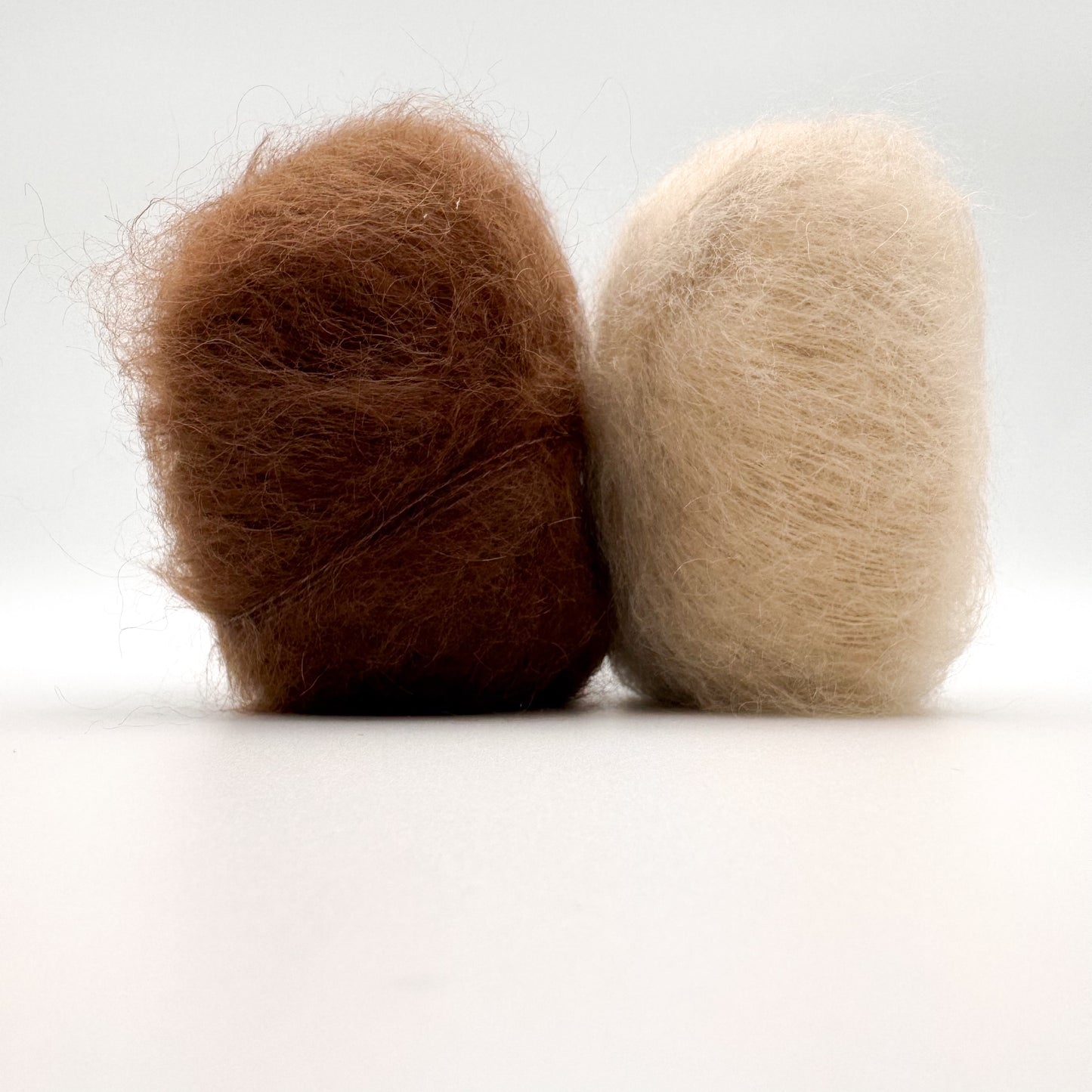 Mohair Sport yarn in the colour Nutbrown – superkid mohair and silk from A Knitters World