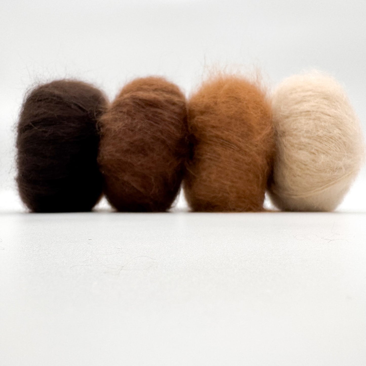 Mohair Sport yarn in the colour Caramel – superkid mohair and silk from A Knitters World