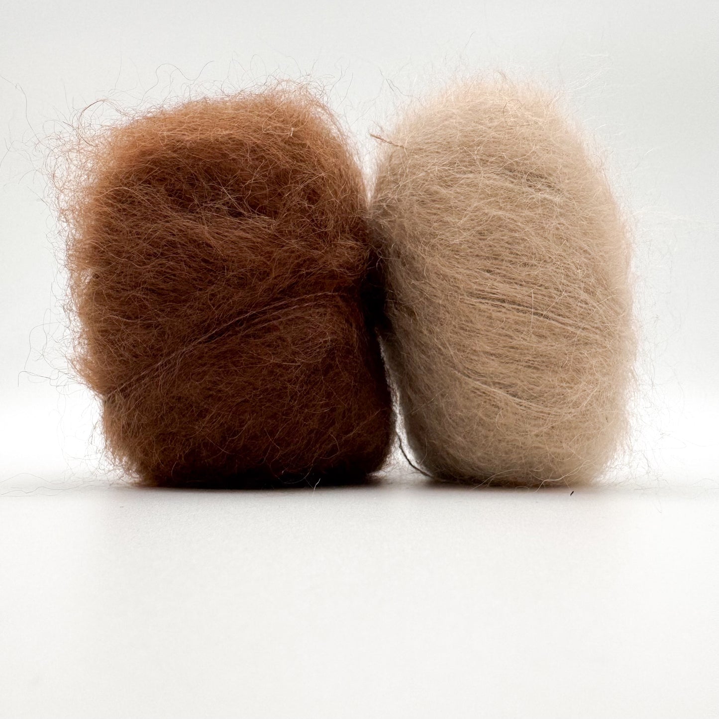 Mohair Sport yarn in the colour Nutbrown – superkid mohair and silk from A Knitters World