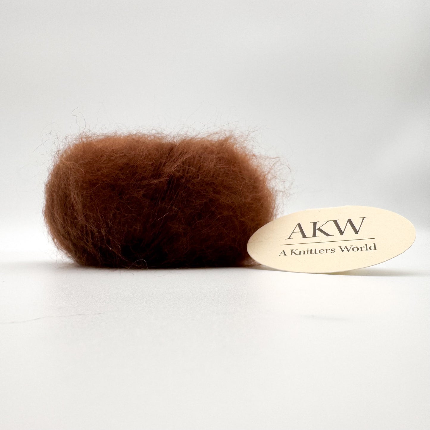 Mohair Sport yarn in the colour Nutbrown – superkid mohair and silk from A Knitters World