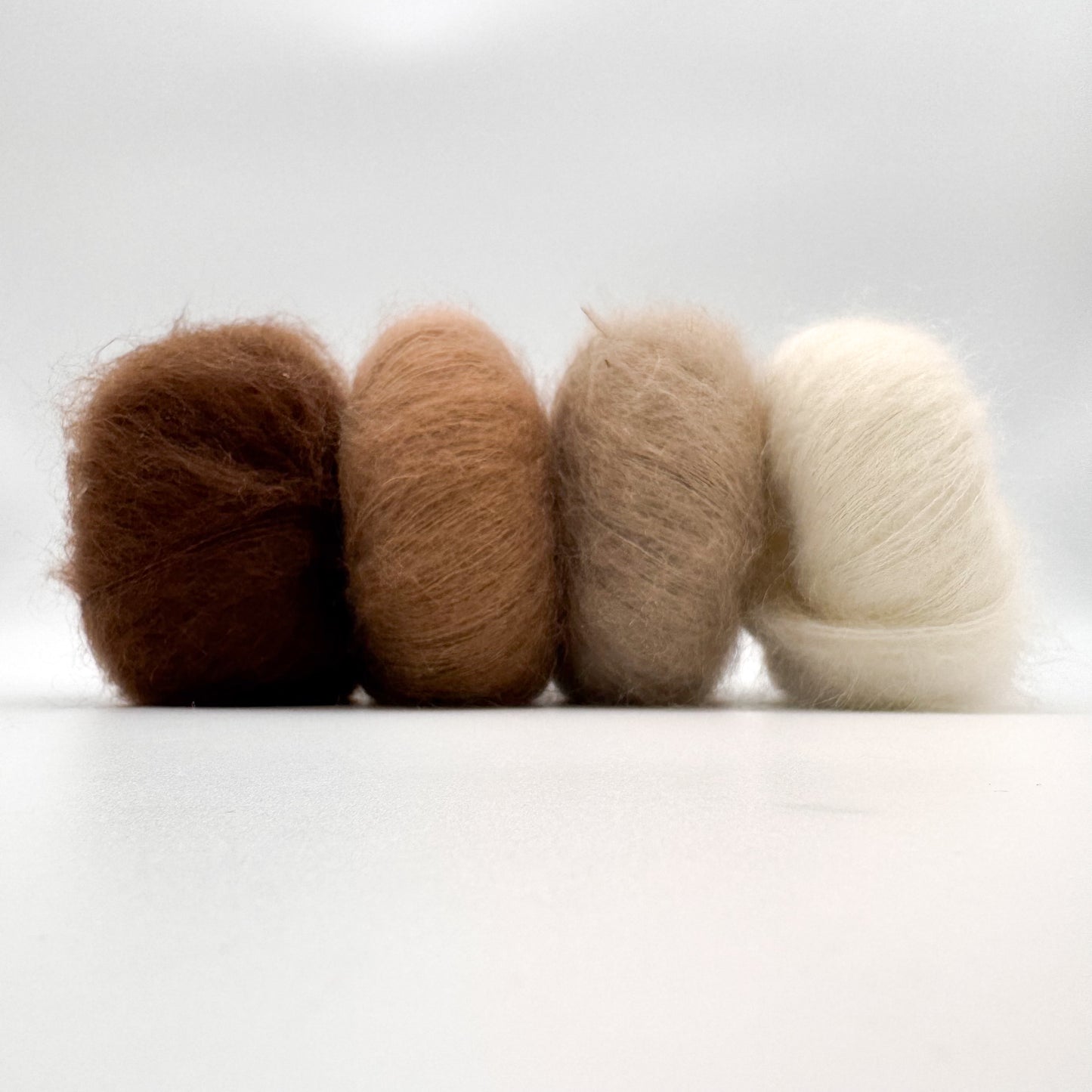 Mohair Sport yarn in the colour Nutbrown – superkid mohair and silk from A Knitters World
