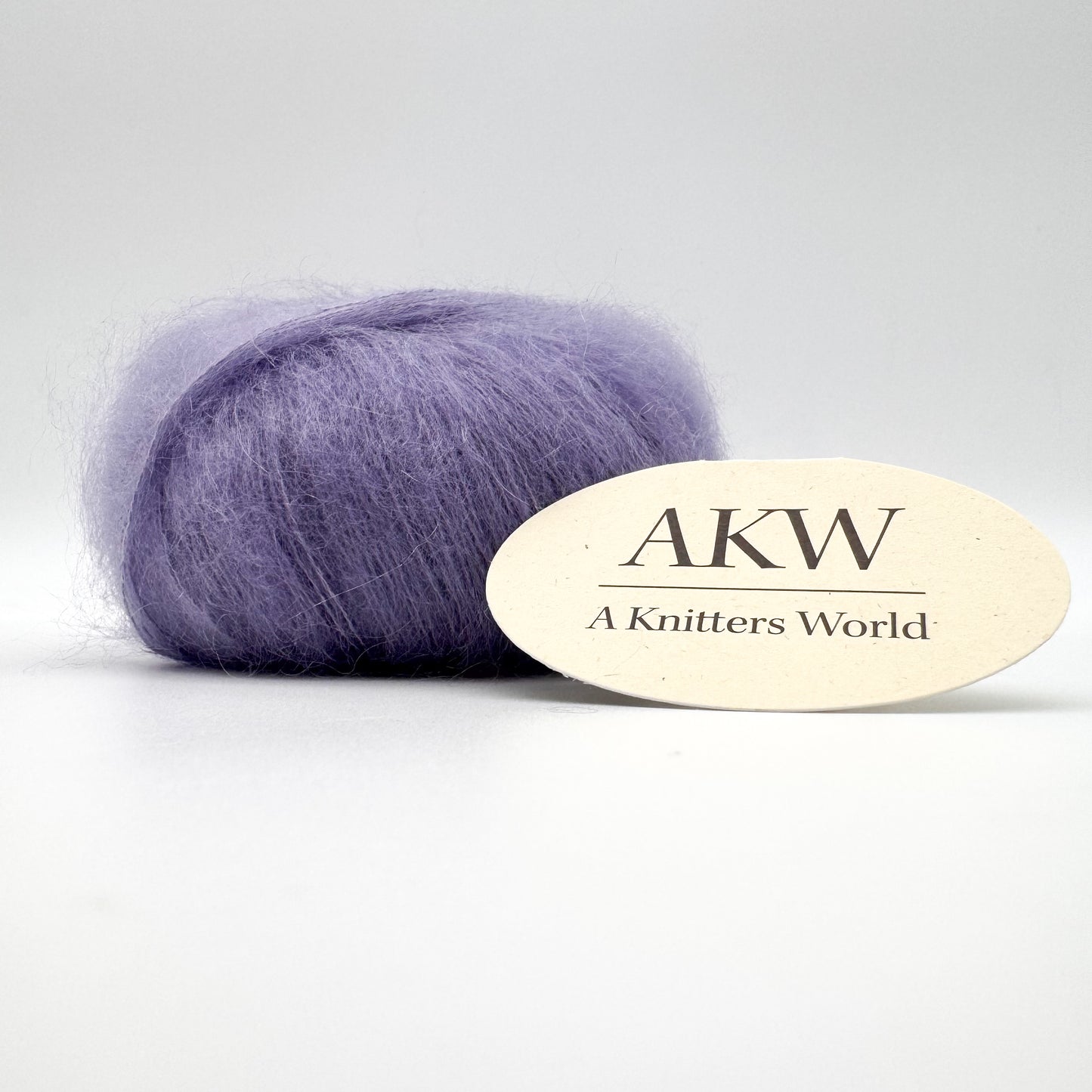 Mohair Sport garn i farven Lavender – Superkid Mohair og silke fra A Knitters World