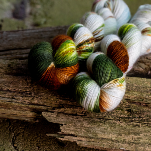 Single merino non superwash i farven Gentle Autumn 